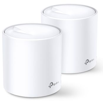 Whole-Home Mesh Dual Band Wi-Fi AX System TP-LINK, "Deco X20(2-pack)", 1800Mbps, MU-MIMO, Gbit Ports 