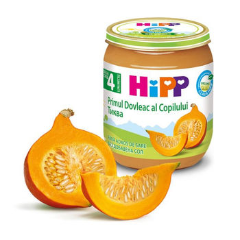 cumpără Hipp 4063 Pireu primul dovleac (5 luni) 250g în Chișinău 