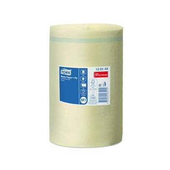 Рулон с центральной вытяжкой Basic M1, 1 слой, 115 м, желтый, Universal, Tork 