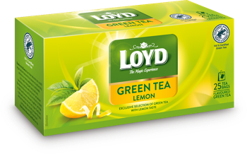 LOYD Green Tea Lemon, Зеленый чай, 25 шт. 