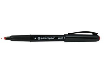 Маркер Centropen CD/DVD Liner ergoline 0.6 мм Красный 