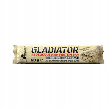 Gladiator High Protein Bar vanilla cream 