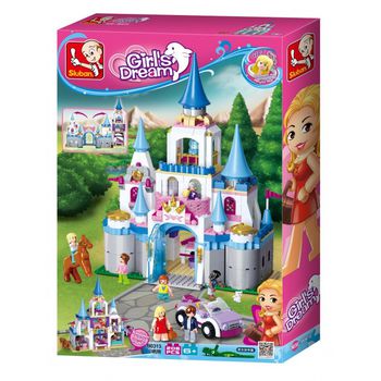 cumpără CONSTRUCTOR GIRL IS DREAM Sapphire Castle 818pcs В0610 în Chișinău 