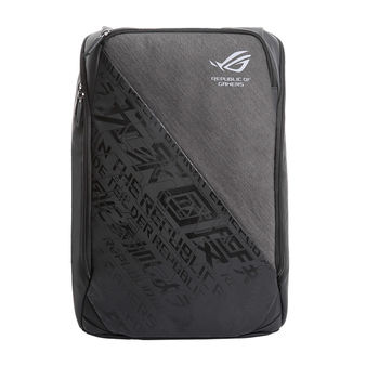 Rucsac ASUS BP1500G ROG Ranger Gaming Backpack, for notebooks up to 15.6, Black/Gray (Diagonala maximă suportată 15.6 inchi) , 90XB0510-BBP000 (ASUS)