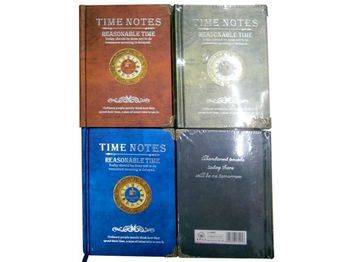 Блокнот 11X15cm "Time notes", 128листов, твердая обложка 