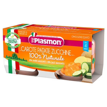 cumpără Plasmon Piure omogenizat din cartofi si dovleci,+4luni ,2x80 g în Chișinău 