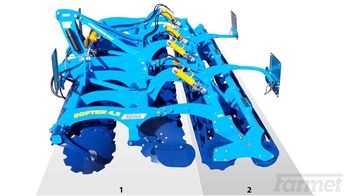 cumpără Softer 4,5 NS - grapă cu discuri 4.5 metri, cu tăvălug - Farmet în Chișinău 