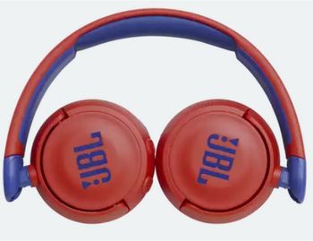 Headphones  Bluetooth JBL JR310BT, Kids On-ear, Red 