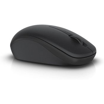 Wireless Mouse Dell WM126, Optical, 1000dpi, 3 buttons, Ambidextrous, 1xAA, Black, USB 