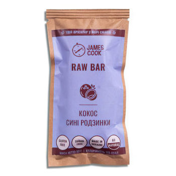 купить Батончик Raw Bar кокос-изюм James Cook, 0127 в Кишинёве 