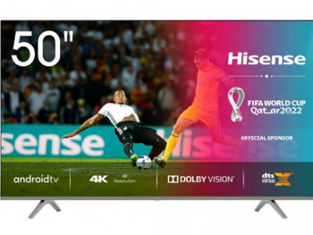 TV Hisense H50A7400F, Black 