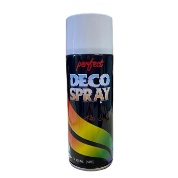 DECO SPRAY PAINT Alb Luciu 400ml DS40 