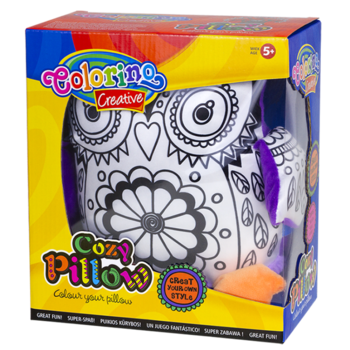Подушка сова для росписи Colorino 