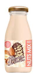 💚 🌿 КЕДРОВОЕ МОЛОЧКО NUTS MIX С ФУНДУКОМ И МИНДАЛЕМ 