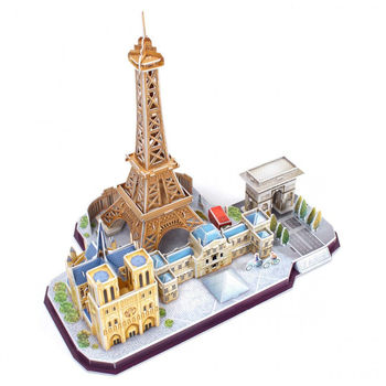 cumpără CubicFun puzzle 3D City Line Paris în Chișinău 