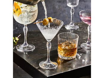 Set pahare pentru martini America'20s 6buc, 245ml 