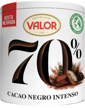 Cacao Valor 70% 300g 