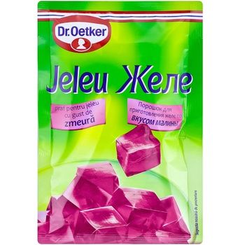 Jeleu cu gust de zmeură Dr. Oetker, 90g 