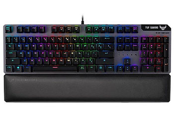ASUS TUF Gaming K7 Optical-Mech Keyboard with IP56 resistance to dust and water, aircraft-grade aluminum, and Aura Sync lighting, gamer (tastatura/клавиатура)