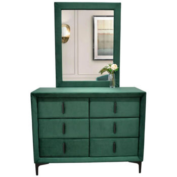 Noptieră Deco Carla Dubla Green