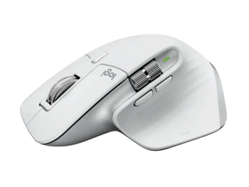 Wireless Mouse Logitech MX Master 3S for Mac, 200-8000 dpi, 7 buttons, BT+2.4Ghz, 500mAh, Pale Gray 