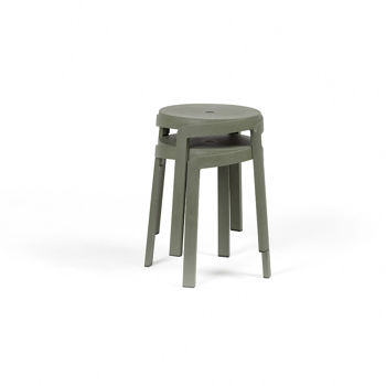 Scaun de bar Nardi STACK STOOL MINI CACTUS 40357.27.000 (Scaun de bar pentru gradina exterior terasa)