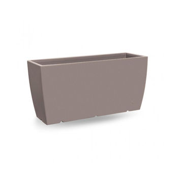 Jardiniera ghiveci de exterior LYXO GENESIS flower box H 60cm x L 80cm TAUPE max 37kg CA301-0800M1+120NA (Jardiniera ghiveci pentru flori )