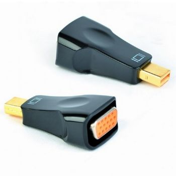 Adapter DP mini M to VGA F, Cablexpert "A-mDPM-VGAF-01", mini Display port male to VGA female 
