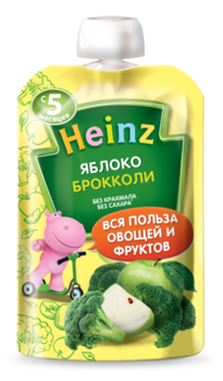 cumpără Heinz piure din mere și brocoli 5+luni, 90 gr în Chișinău 