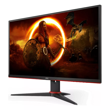 27.0" Игровой Mонитор AOC Q27G2E/BK, VA 2560 x 1440 WQHD, Black/Red 