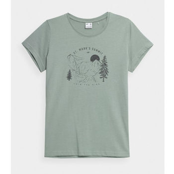 купить Футболка Casual 4F TSHIRT F565 4FSS23TTSHF565 MINT в Кишинёве 