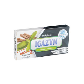 cumpără Igazym colostrum lysozyme pt gat comp. N20 (caramel licorice) în Chișinău 