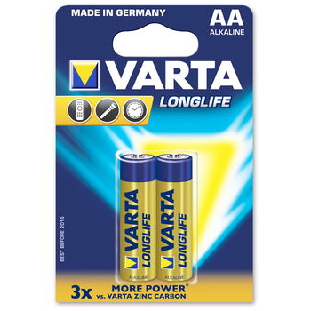 cumpără Baterie Varta Mignon Longlife  AA (2buc) în Chișinău 