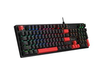 Игровая клавиатура Bloody S510R, Черный / Красный 