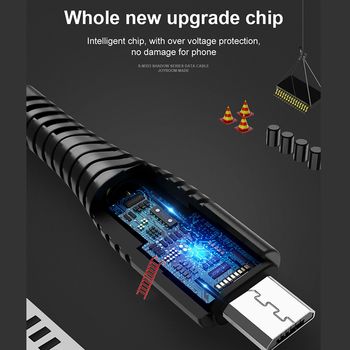 купить Кабель USB -> micro-USB Joyroom S-M353 1м \ 2А, черный в Кишинёве 