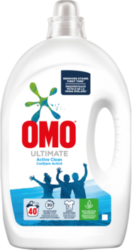 Жидкое средство для стирки Omo Ultimate Active Clean, 2 л. 