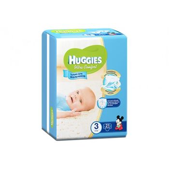 cumpără Huggies (3) Ultra Comfort Small Pack (5-9kg)  N21 în Chișinău 