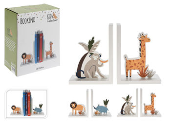 Set suport pentru carte cu figurina de animal 2buc 28X9X19cm 