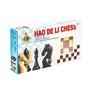 Шахматы деревянные 3-в-1 34x34 см 114658 / 167605 (9015) 
