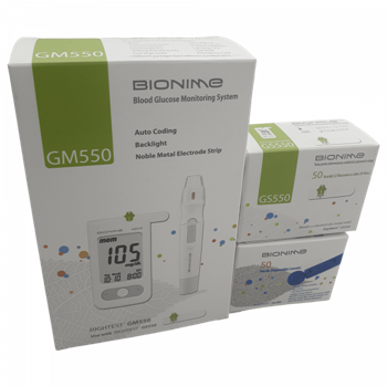 Глюкометр Bionime Rightest GM550+50 тестов+50 ланцетов 