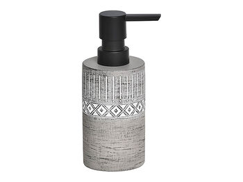 Dozator pentru săpun Tendance 160ml "Ornament", gri 