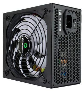 Power Supply ATX 500W GAMEMAX GP-500, 80+ Bronze, Active PFC, 140mm Ultra Silent Fan 
