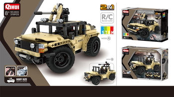 8021, XTech Bricks: 2in1, Rocket Launcher, R/C 4CH, 364 pcs 