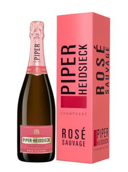 Piper Heidsieck Rosé Sauvage, 12%, 0.75L, Gift Box 