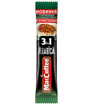 MacCoffee 3в1 freeze dried Arabica (20пак в упаковке) 