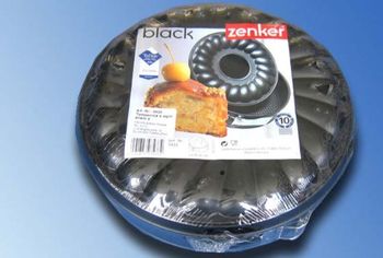 Форма для выпечки Zenker Black D30сm, 2 съемных дна, антипр 