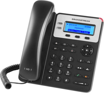 Grandstream GXP1620, 2 SIP,2 Line, no PoE, Black 
