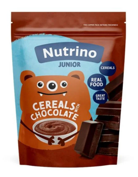 Каша NUTRINO JUNIOR Злаки, Шоколад 200г 