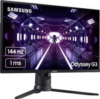 купить 23.8" SAMSUNG Odyssey G3 LF24G35TFW,Black,VA,1920x1080,144Hz,FreeSync,1msMPRT,250cd,DSub+DP+HDMI,Pvt в Кишинёве 