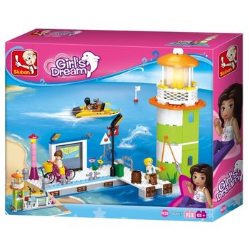 cumpără CONSTRUCTOR GIRL IS DREAM Lighthouse & Pier - Far 279pcs în Chișinău 